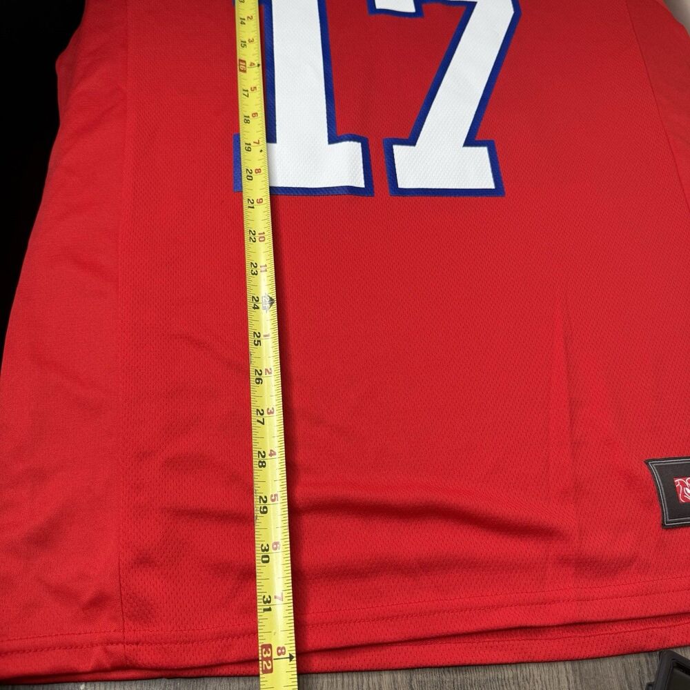 Josh Allen Buffalo Bills Jersey Mens Large Red Alternate NFL Football NWT - Picture 8 of 8
